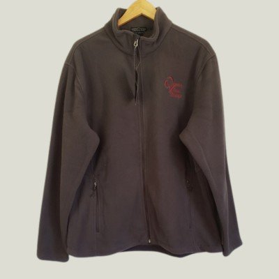 OVL Logo Crossland Fleece Jacket-Mens
