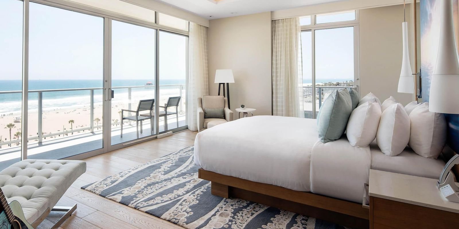 Ocean View Hotel Room with Balcony